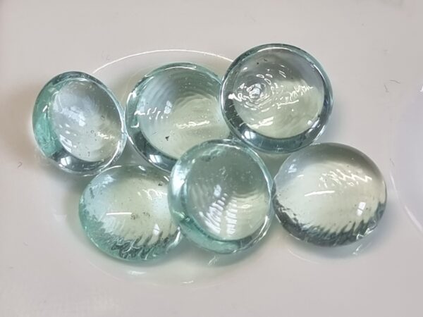 Nice Copper + doped luminescent phosphate glass bead NEW! - Image 2
