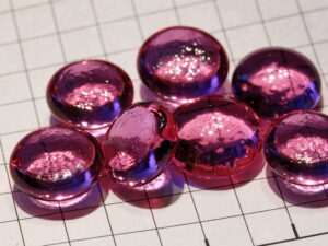 Neodymium 3+ doped phosphate glass bead NEW!