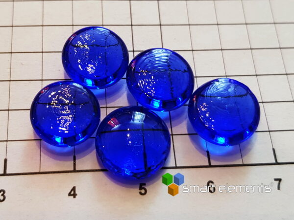 Nice Titanium 3+ doped optical glass bead NEW!