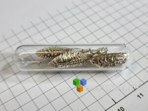 1 - 1.5 grams distilled & shiny Calcium, sealed in ampoule under argon