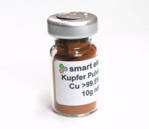 High purity fine copper powder, >99.5% purity 10g