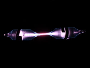 Hydrogen gas micro spectrum discharge tube 80-90mm - NEW
