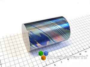 Damast titanium rod ⌀ 35x55mm - 240 grams #2