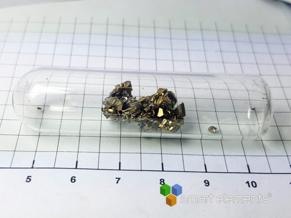 Europium metal crystals distilled, shiny 5g in Ampoule under Argon - 99.99% – Bild 2