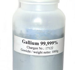 High purity Gallium Metal 1000g 99,999% purity!