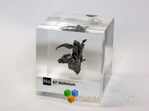 Acrylic Element cube - Holmium Ho - 50mm #1