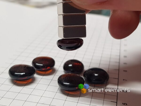 Manganese (IV) phosphate glass bead NEW - Image 2