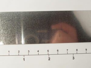 Molybdenum sheet - 99.95% ~ 100mm x 34mm