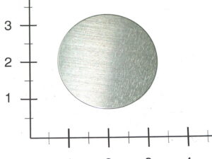 High purity molybdenum disc ? 1 inch x 0.5mm - 99.95% purity