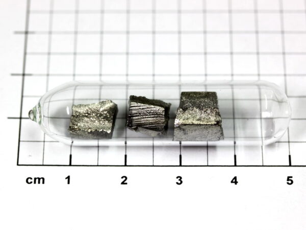 5g Neodymium Metal 99.9% in Ampoule under Argon