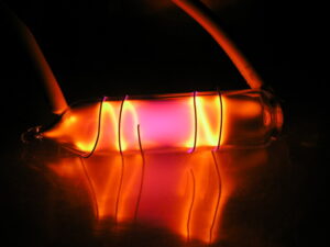 High purity Neon gas ampoule, purity 99.999%
