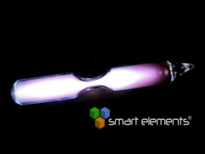 Oxygen gas spectrum discharge tube - tesla coil optimized 70-75mm - NEW
