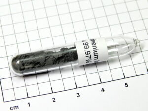 1 gram ruthenium metal powder, 99.97% purity