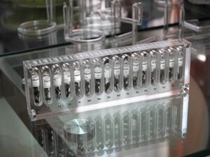 Complete high pure Rare Earth Set in acrylic showcase!