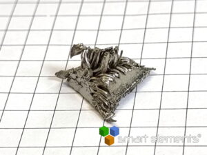 Purest Scandium dendritic crystalline piece, 99,999% purity 1.30 grams