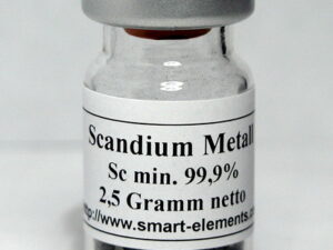 Scandium Metal granules 99,9% purity