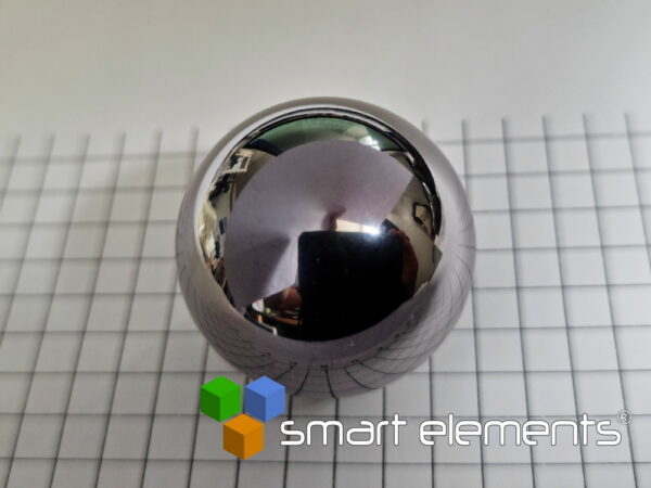 High purity Tantalum metal sphere 30mm diameter - ~230 grams