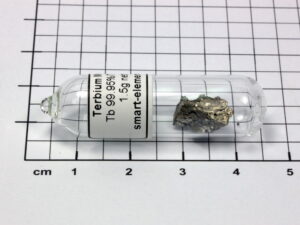 High purity Terbium Metal - 99,95% purity under Argon