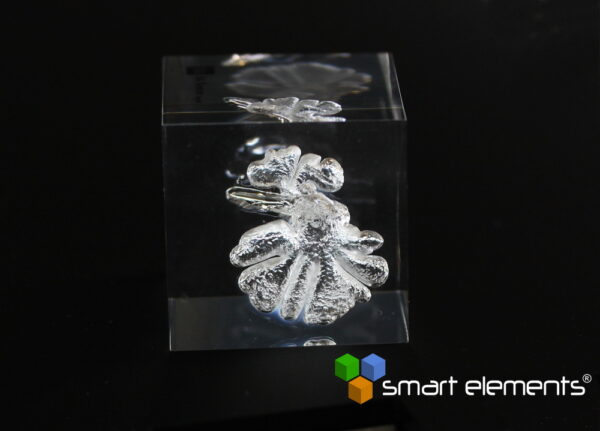 Captured Explosion - Acrylic Cube Xenon (liquified) Xe - 50mm - Image 4