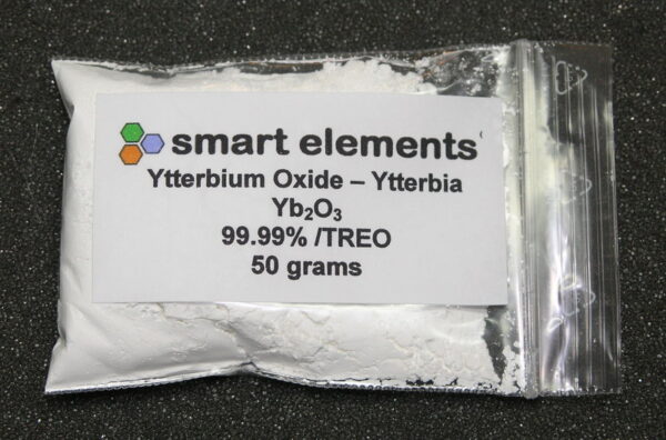 Ytterbium Oxide 99.99% - Yb2O3 - 50 grams