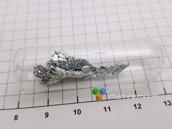 High pure Zinc Metal - distilled dendritic crystal! 99.99% - 5.7g
