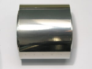Zirconium foil - 99.7% - 50x50mm x 0.009mm from the coil