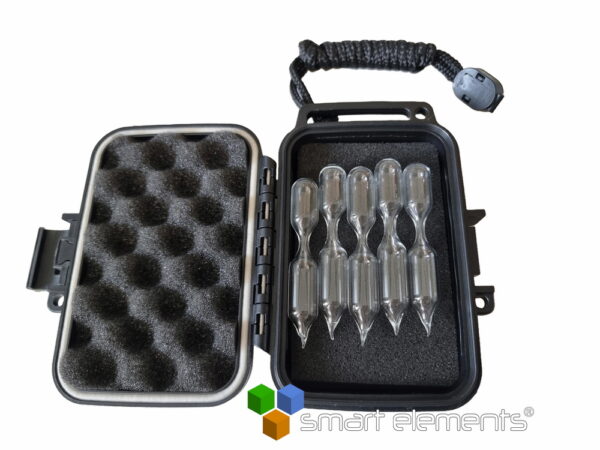 Noble gases complete set + H2 N2 O2 in ampoules TESLA version - Image 4