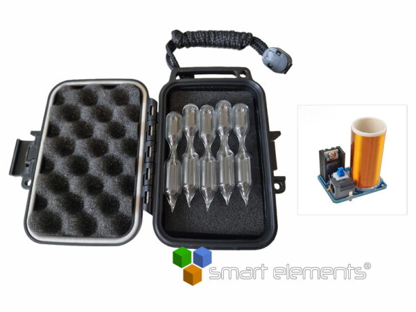 Noble gases complete set + H2 N2 O2 in ampoules TESLA version - Image 5
