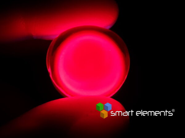 New Hafnium + Sulfur doped red borate glass ingot - Image 8