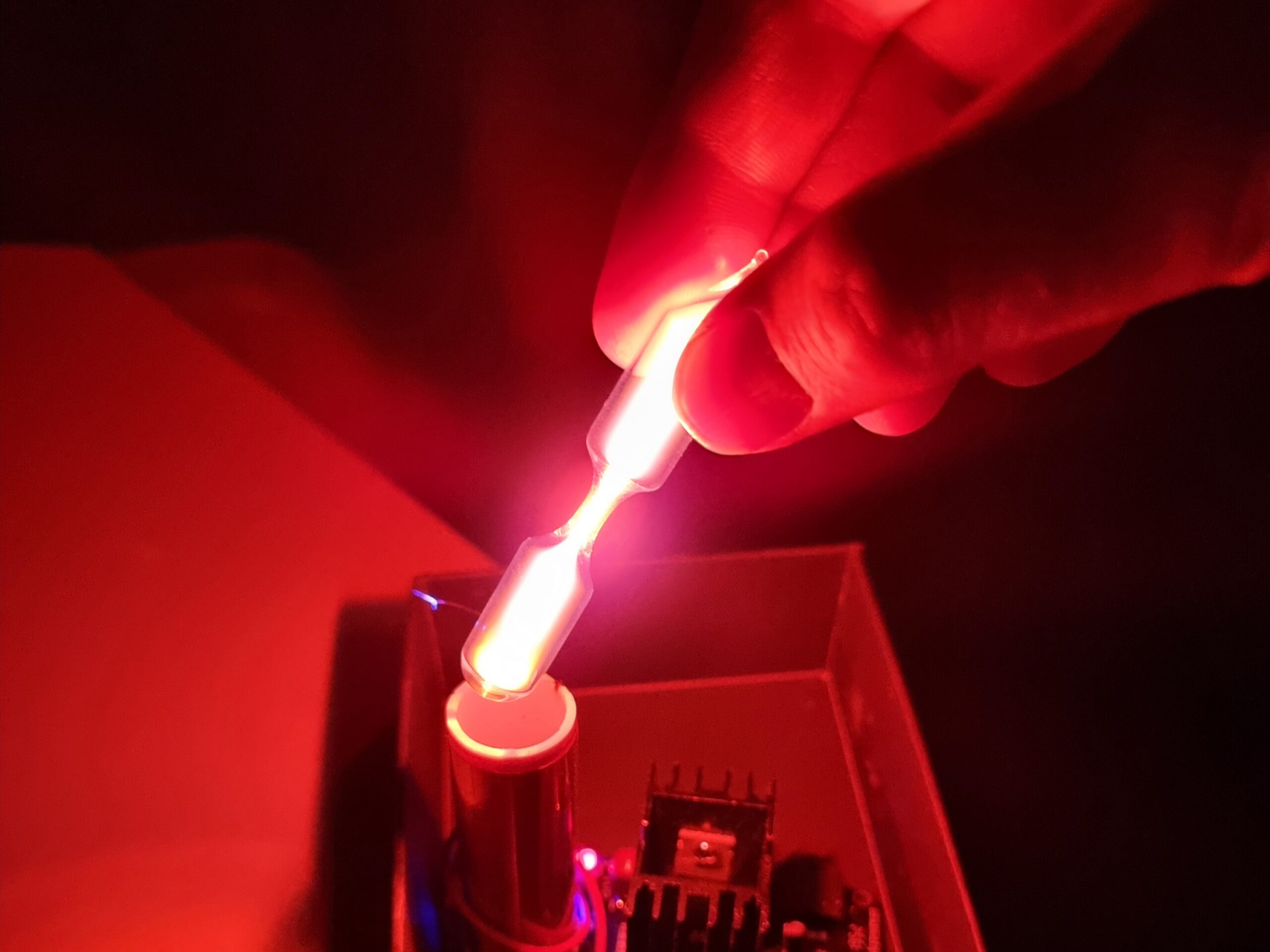 Noble gases complete set + H2 N2 O2 in ampoules TESLA version - Image 3