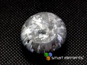 Etched Aluminum Ingot (Hemisphere) 21,08g - 99.999%