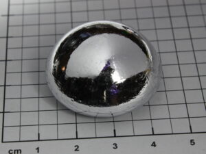 Aluminum Ingot (Hemisphere) 28.00g - 99.999%