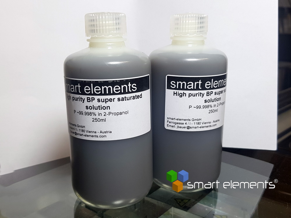 High purity Black Phosphorus super saturated solution 250ml