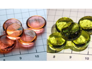 Holmium 3+  doped glass bead NEW!