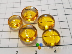 Nice Palladium 3+ doped glass bead NEW!