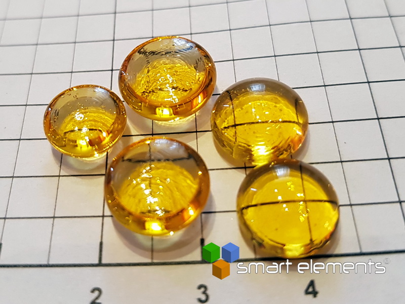 Nice Palladium 3+ doped glass bead NEW!