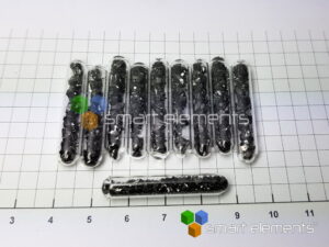 Glassy Carbon - Mini ampoules Ø 6mm x 35mm - OEM package 10 pcs.