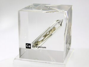 Acrylic Element cube - Calcium Ca - 50mm