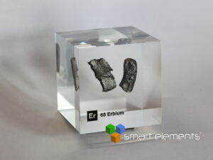 Acrylic Element cube - Erbium Er - 50mm #3