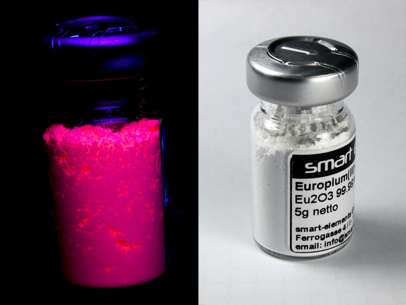 Europium(III)-Oxide 99,99% - Eu2O3 - 5.0 grams