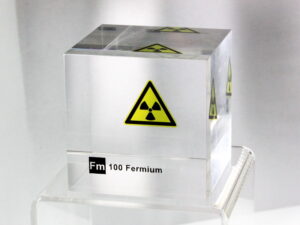 Acrylic Element cube - Fermium - 50mm