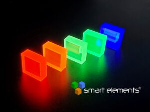 Set of Rare earth doped Zinc aluminum phosphate glass calibration sources