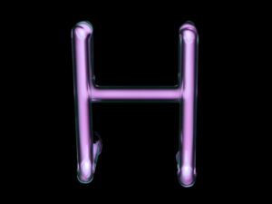 Hydrogen discharge tube, size approximately ~75x75mm