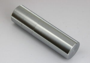 High purity hafnium metal rod >42mm length - 11.5mm diameter