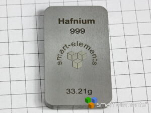 Hafnium Metallbarren - Barren 33.21g - 99.9%