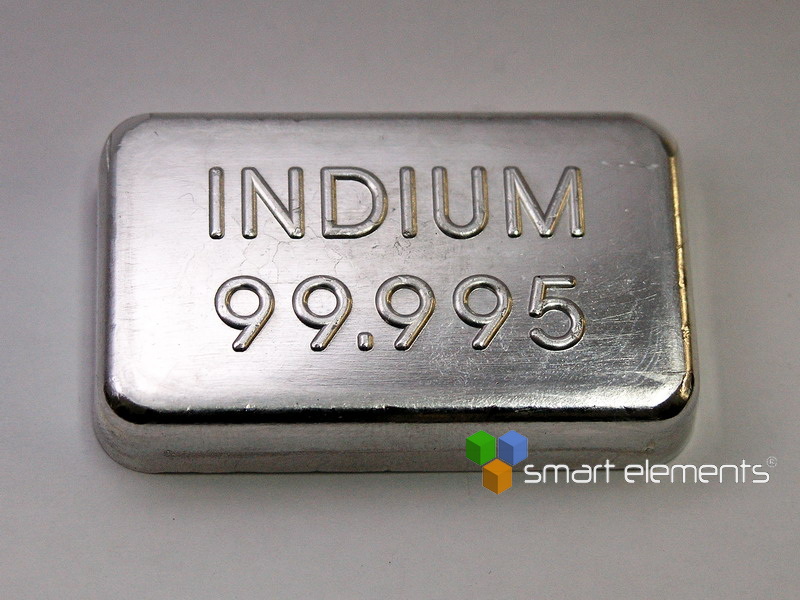 Indium Metal Ingot 99,995% min. - 100g