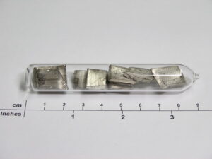 1.5 grams Lithium metal, sealed in ampoule under argon