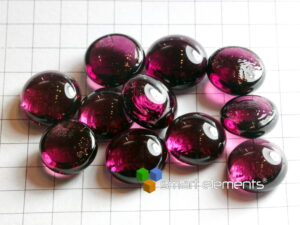 Manganese 7+ doped optical glass bead NEW!
