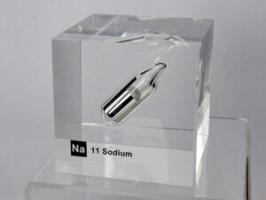Acrylic Element cube - Sodium Na - 50mm