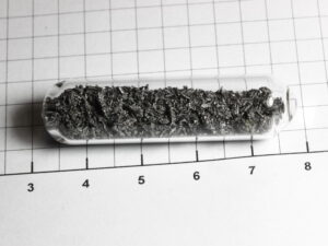 Niobium metal crystals in ampoule 99.9% purity - 5.0 grams